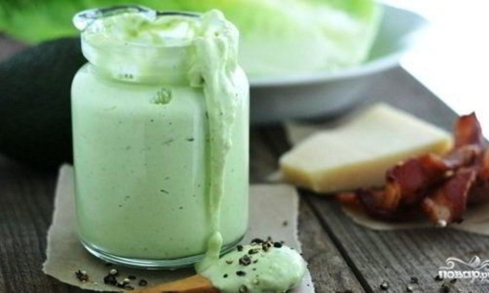 Рецепт заправка для цезаря из авокадо