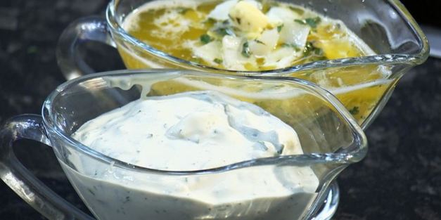 зеленый немецкий соус