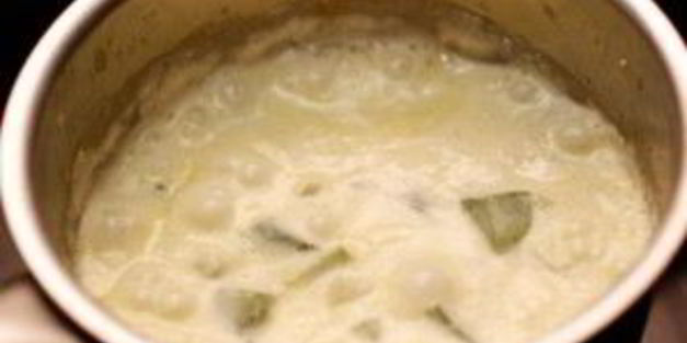 зеленый сливочный соус