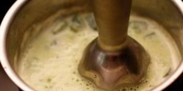 зеленый сливочный соус