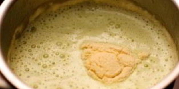 зеленый сливочный соус