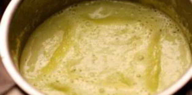 зеленый сливочный соус