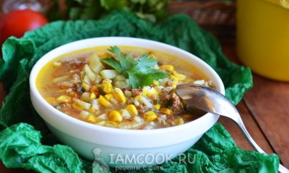 Рецепт арабский суп с кукурузой