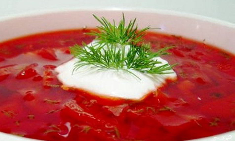 Рецепт борщ без мяса в мультиварке