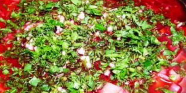 борщ без мяса в мультиварке