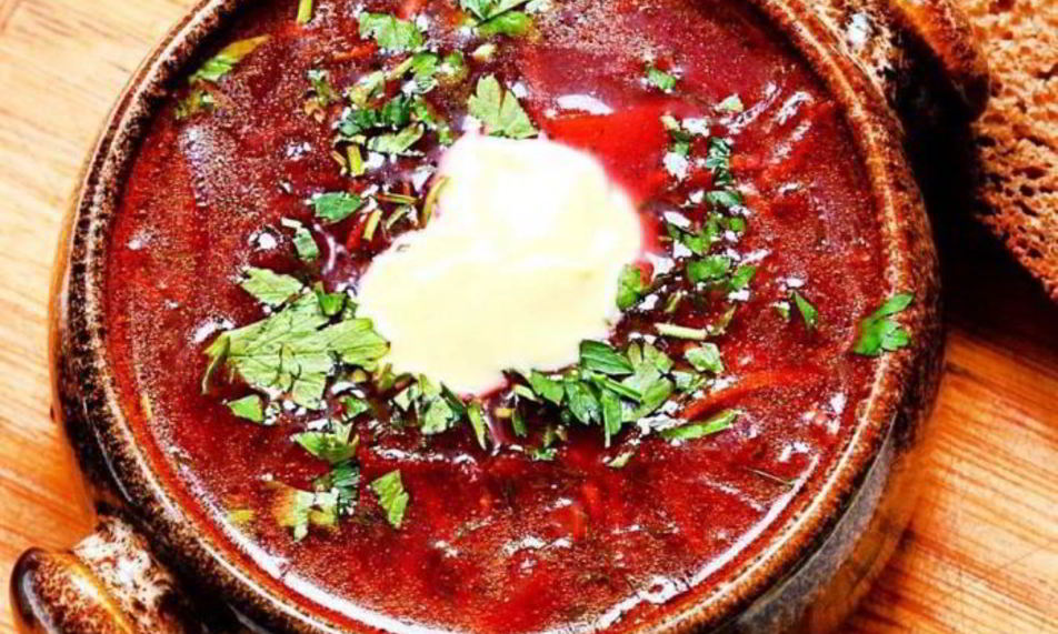 Рецепт борщ без мяса