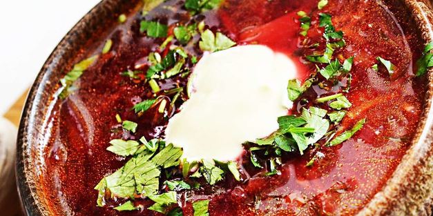 борщ без мяса