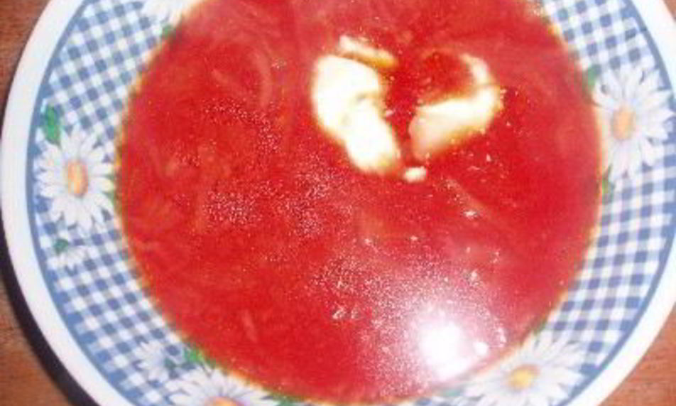 Рецепт борщ домашний