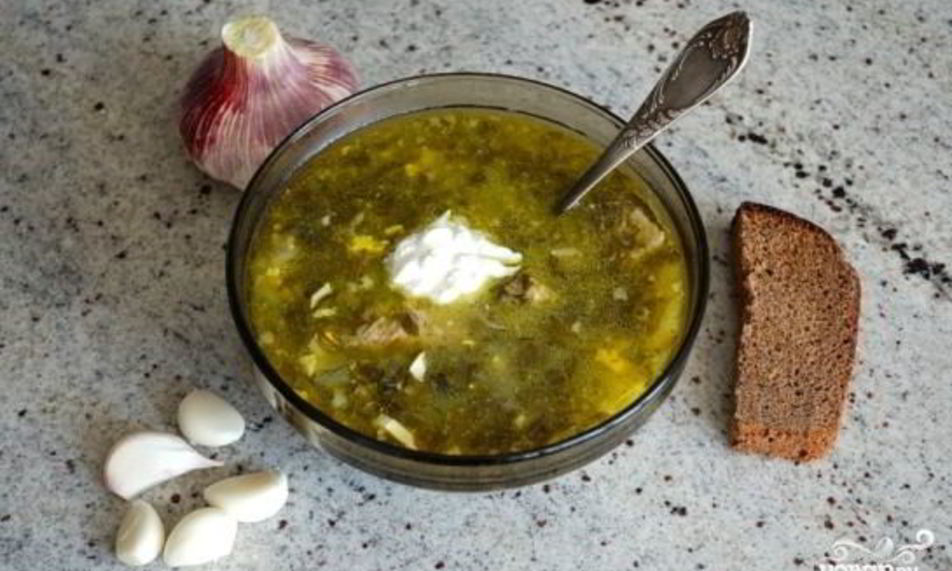 Рецепт борщ из крапивы