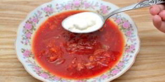 борщ из свеклы