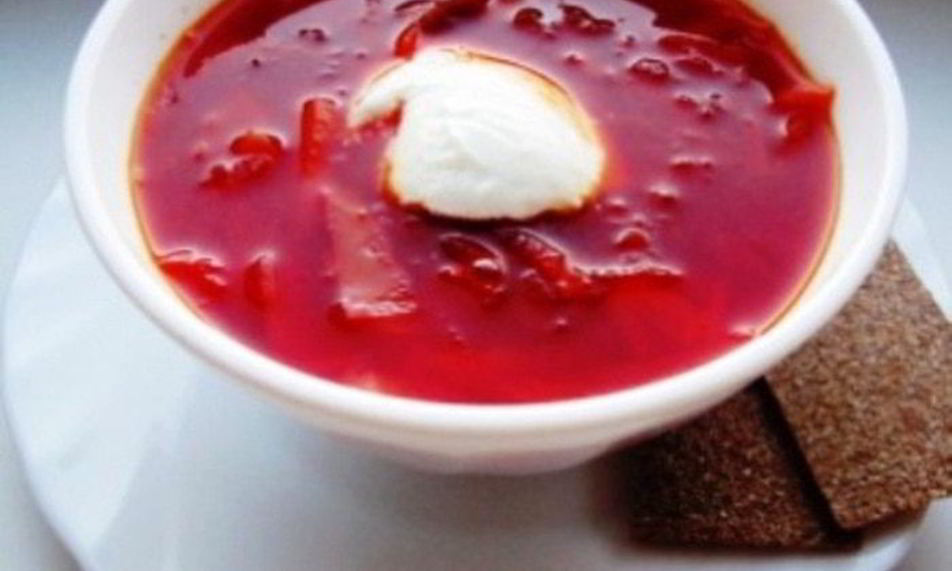 Рецепт борщ из свинины