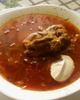 Борщ по-украински