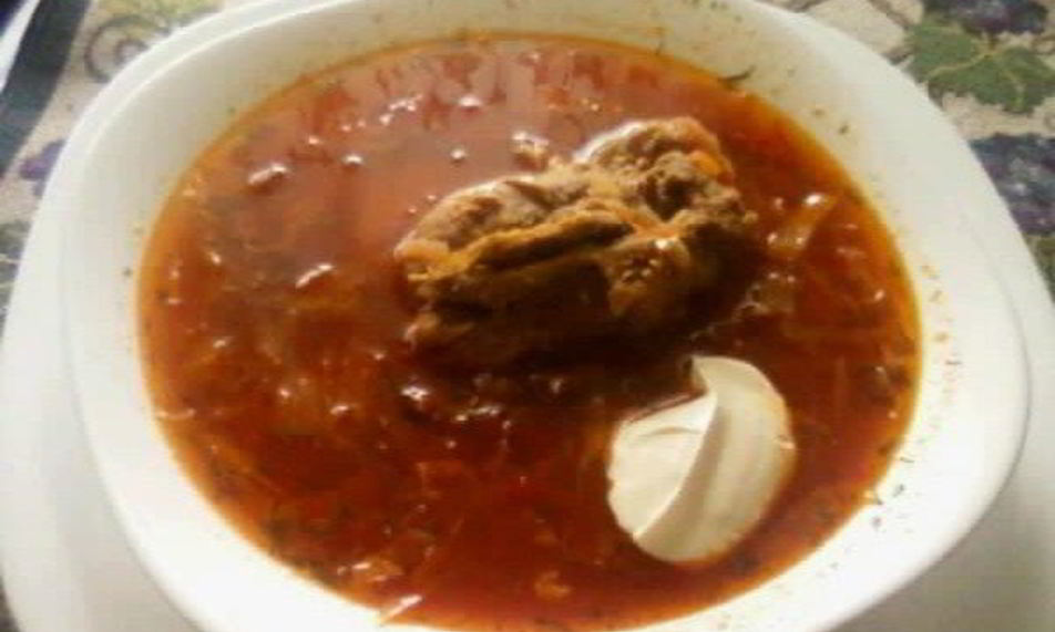 Рецепт борщ по-украински