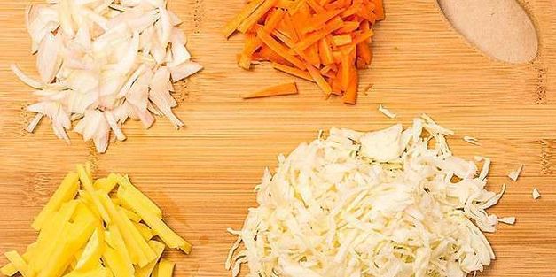 борщ с чесноком