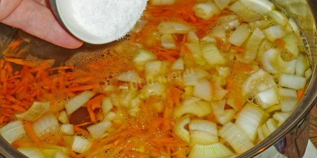 борщ с фасолью постный