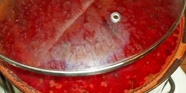 борщ с фасолью постный