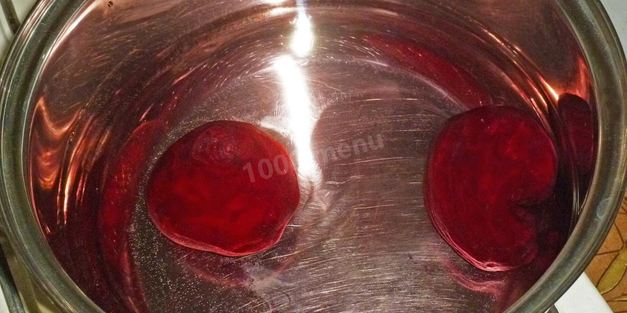 борщ с фасолью постный