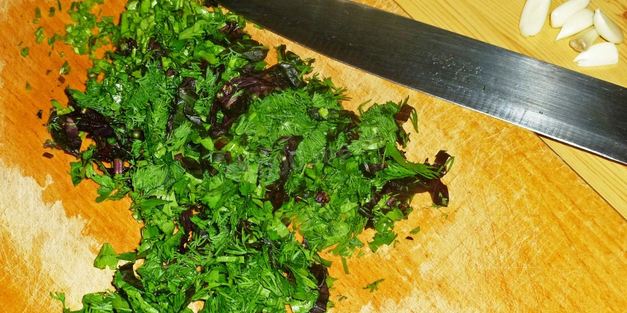 борщ с фасолью постный