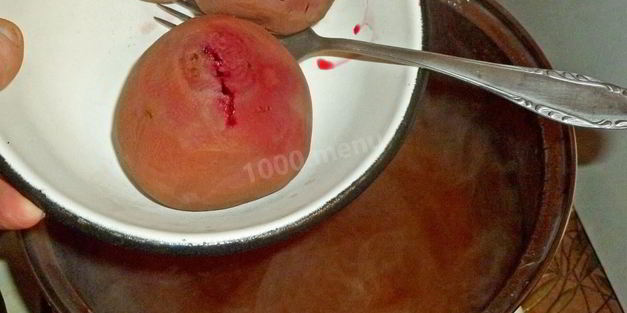 борщ с фасолью постный