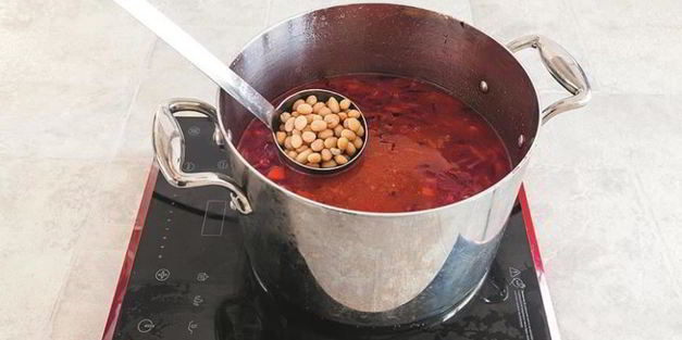 борщ с фасолью