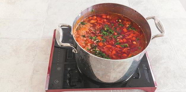 борщ с фасолью