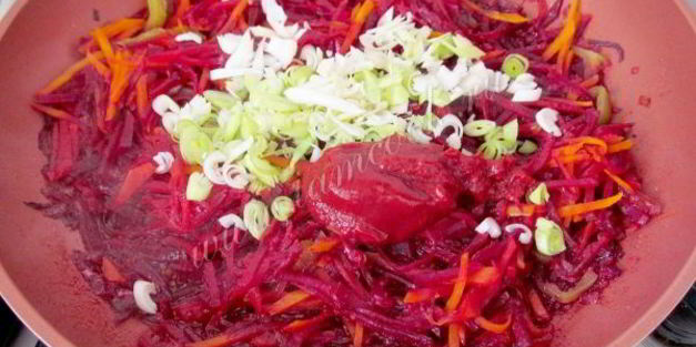 борщ с фрикадельками