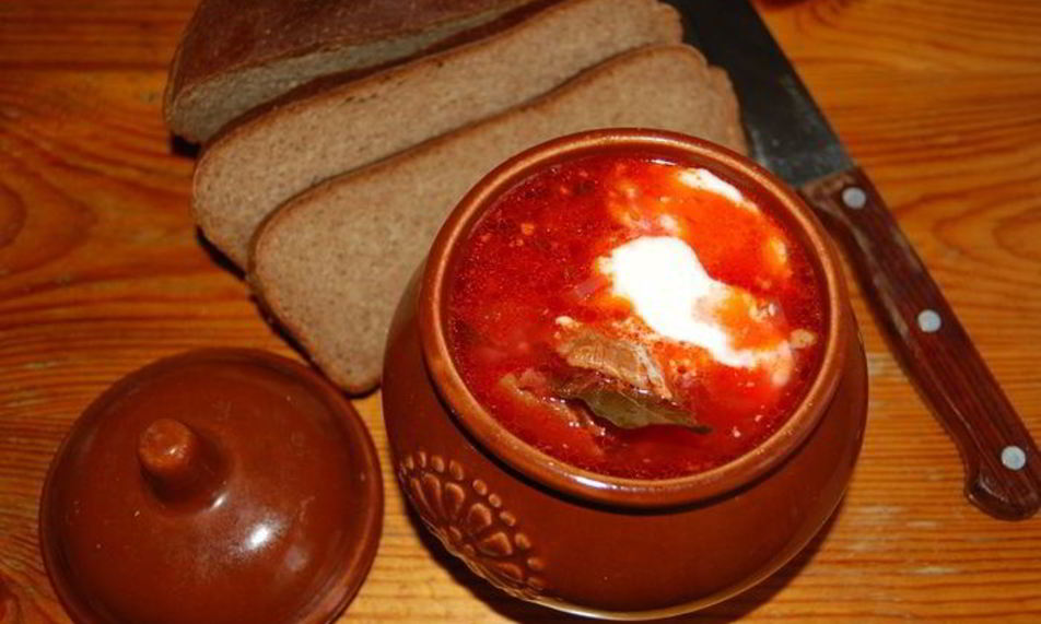 Рецепт борщ с говядиной и свеклой
