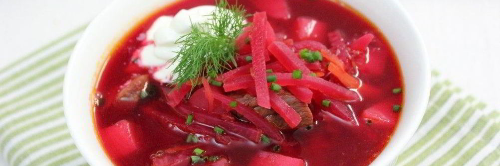 Борщ с говядиной