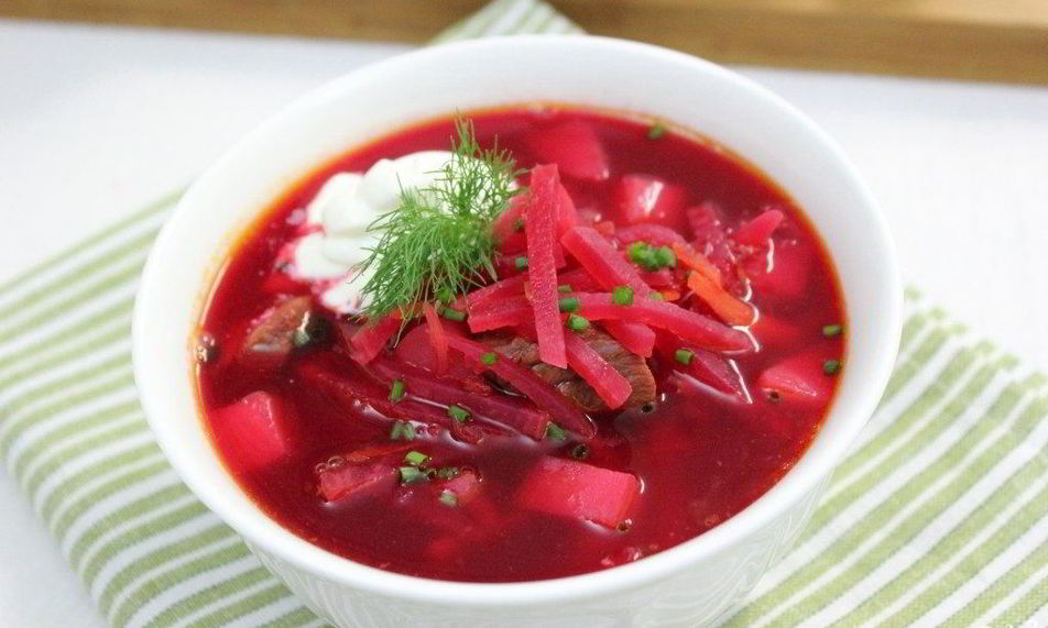Рецепт борщ с говядиной