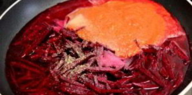 борщ с говядиной