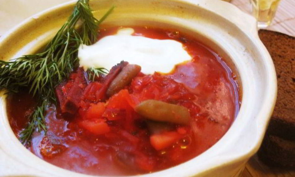 Рецепт борщ с грибами