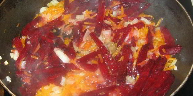 борщ с грибами