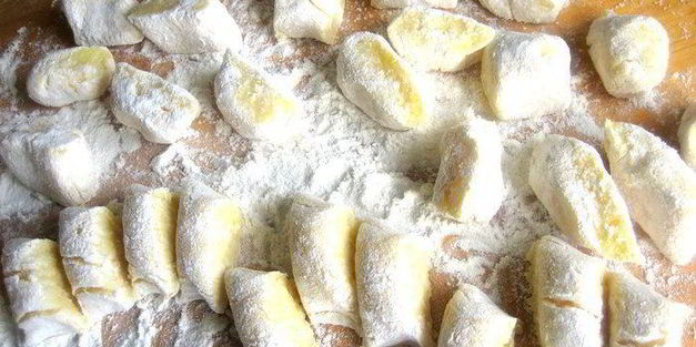 борщ с картофельными ньокками