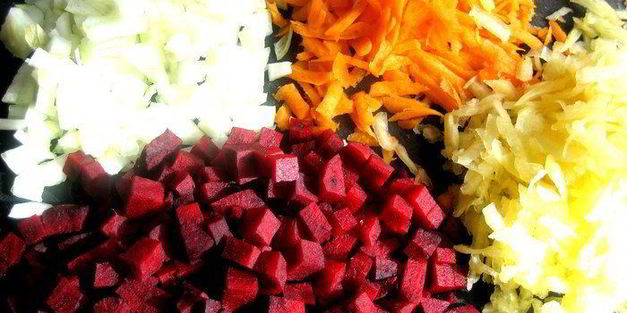 борщ с картофельными ньокками