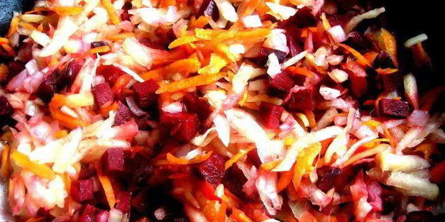 борщ с картофельными ньокками