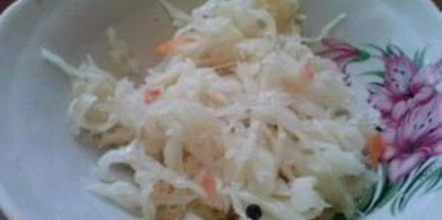 борщ с кислой капустой на перепелах