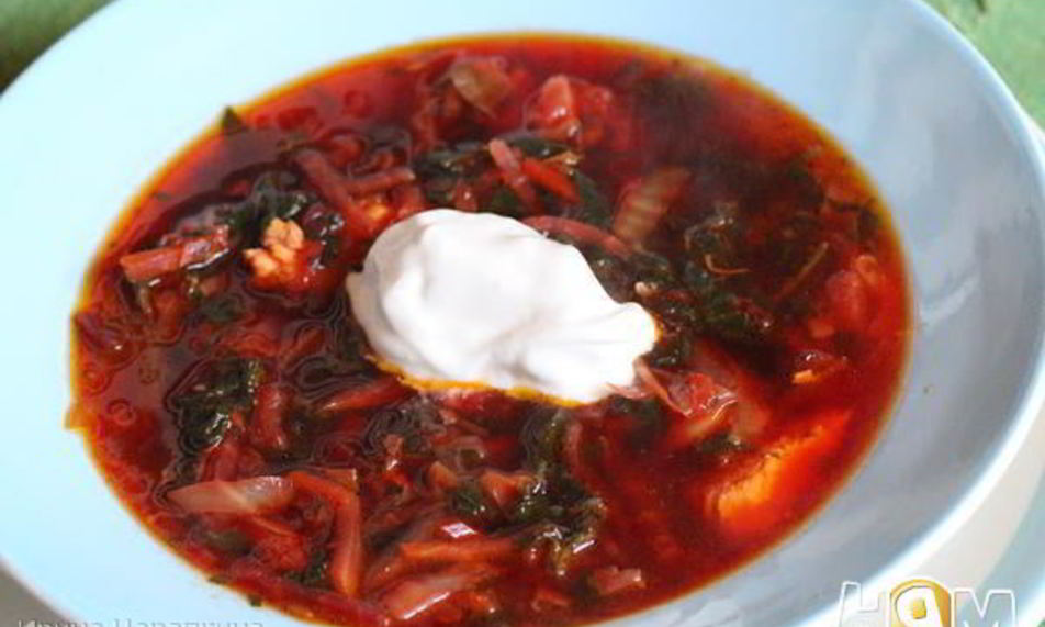 Рецепт борщ с крапивой
