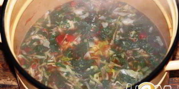 борщ с крапивой