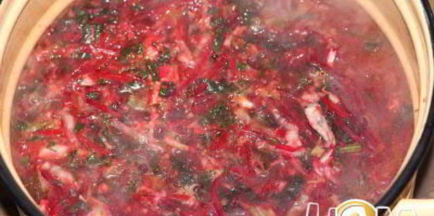 борщ с крапивой