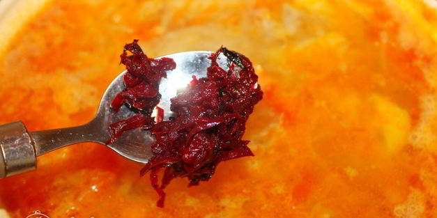 борщ с квашеной капустой