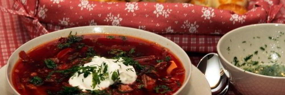 Борщ с мясом