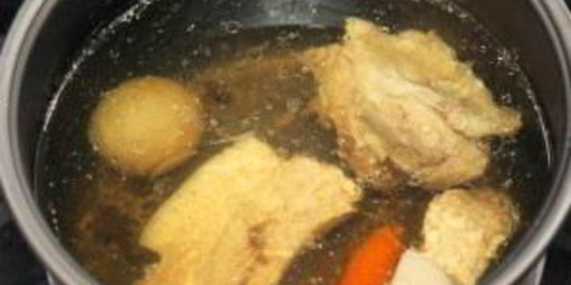 борщ с мясом