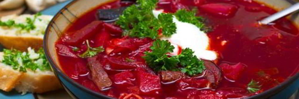 Борщ с пшеном