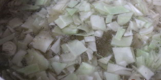 борщ с телячьим языком