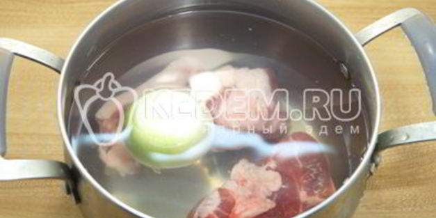 борщ со щавелем