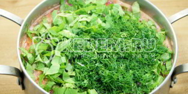 борщ со щавелем