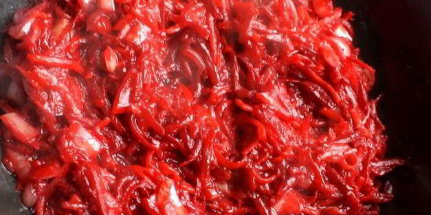 борщ, томленный в духовке