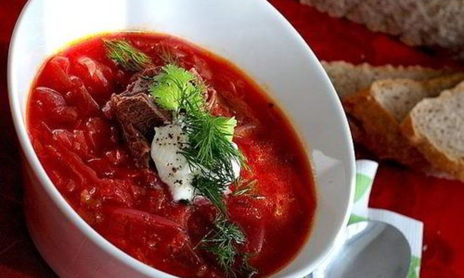 Рецепт борщ в микроволновке