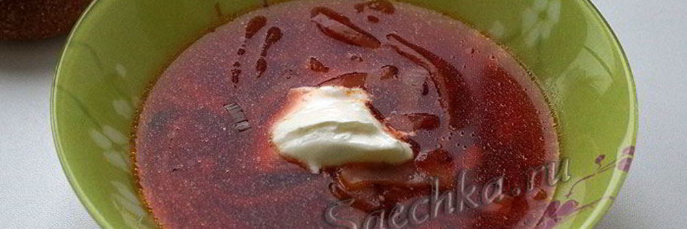 Борщ в мультиварке Steba