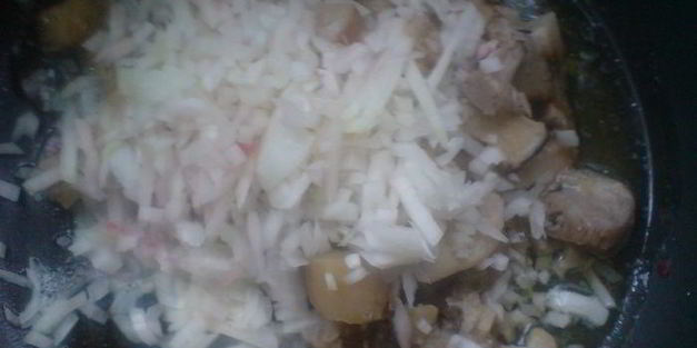 борщ вегетарианский с грибами